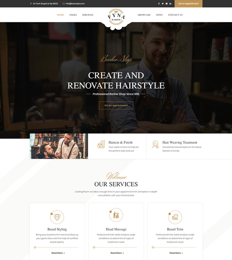 Barber Home